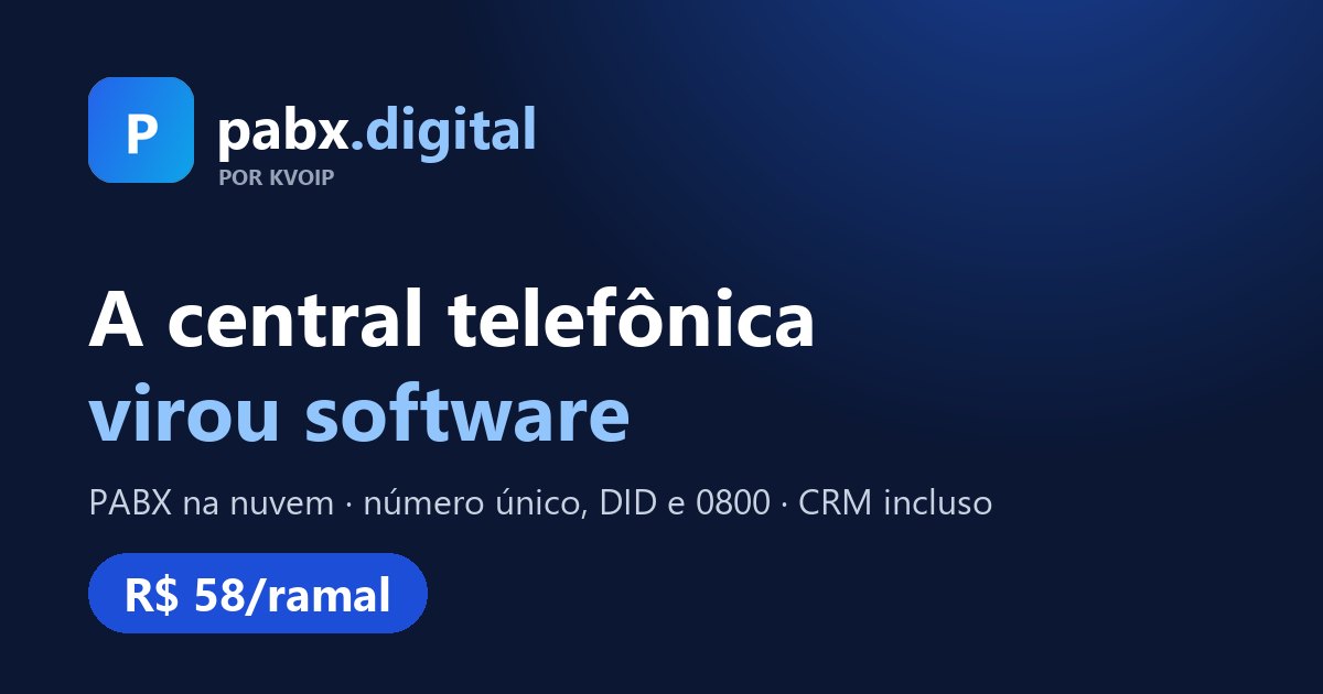Screenshot of pabx.digital